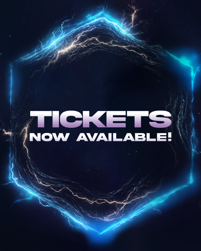 Tickets now available! Tickets now available!