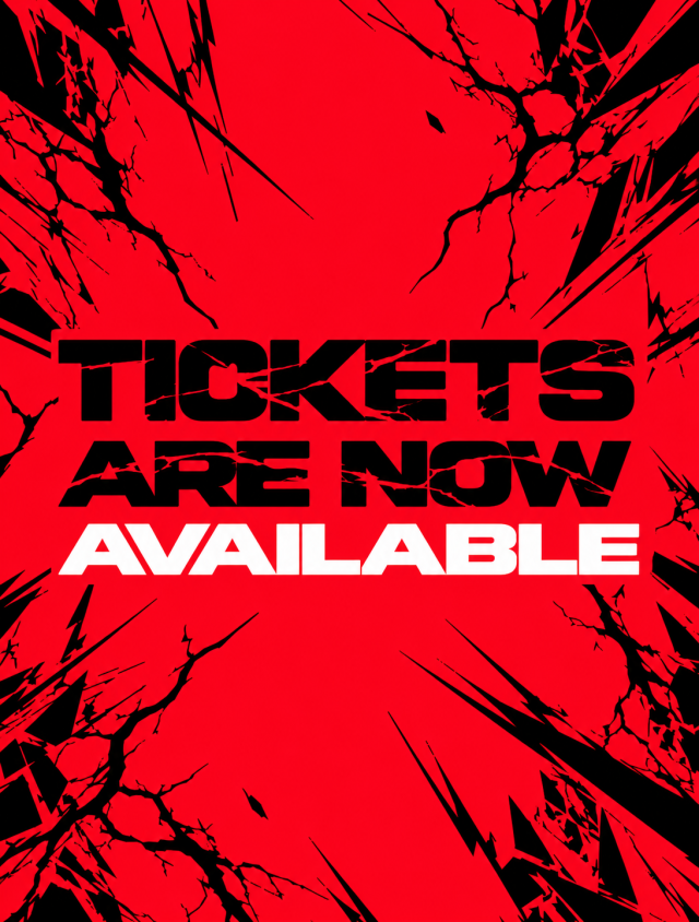 Tickets are now available